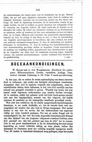 Eerste pagina van het artikel zoals het is gepubliceerd in het tijdschrift