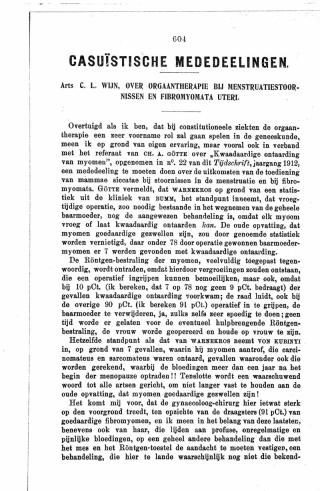 Eerste pagina van het artikel zoals het is gepubliceerd in het tijdschrift