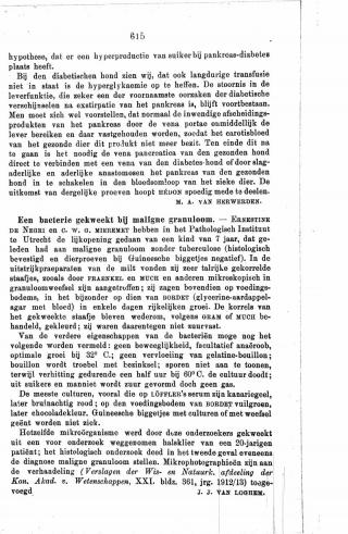 Eerste pagina van het artikel zoals het is gepubliceerd in het tijdschrift