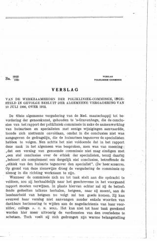 Eerste pagina van het artikel zoals het is gepubliceerd in het tijdschrift