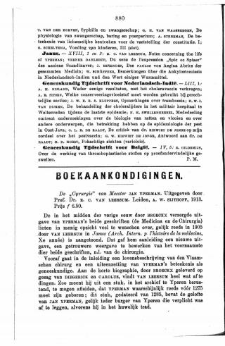 Eerste pagina van het artikel zoals het is gepubliceerd in het tijdschrift