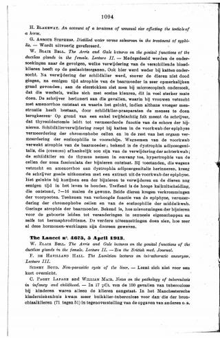 Eerste pagina van het artikel zoals het is gepubliceerd in het tijdschrift