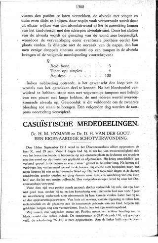 Eerste pagina van het artikel zoals het is gepubliceerd in het tijdschrift