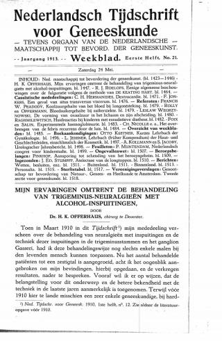 Eerste pagina van het artikel zoals het is gepubliceerd in het tijdschrift