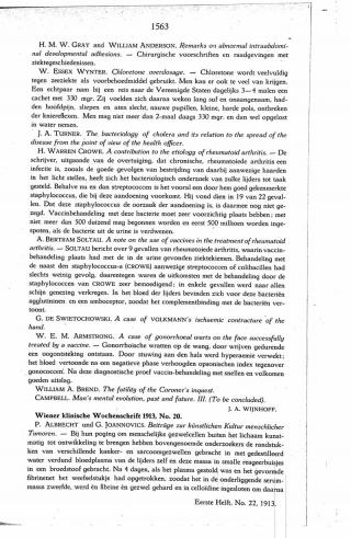 Eerste pagina van het artikel zoals het is gepubliceerd in het tijdschrift