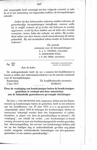 Eerste pagina van het artikel zoals het is gepubliceerd in het tijdschrift