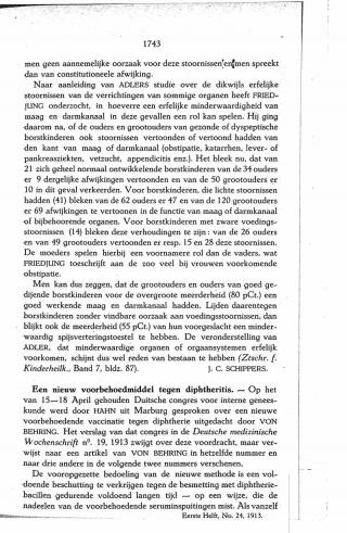 Eerste pagina van het artikel zoals het is gepubliceerd in het tijdschrift