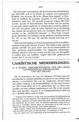 Eerste pagina van het artikel zoals het is gepubliceerd in het tijdschrift