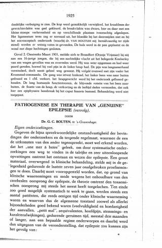 Eerste pagina van het artikel zoals het is gepubliceerd in het tijdschrift