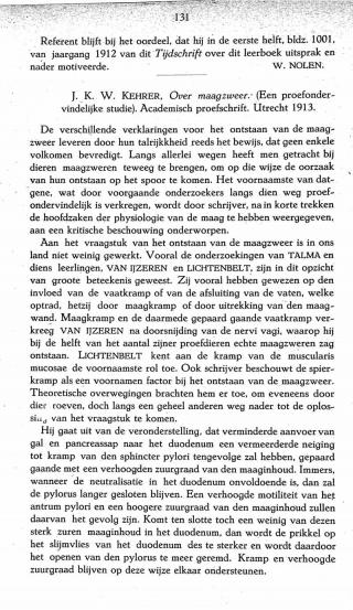Eerste pagina van het artikel zoals het is gepubliceerd in het tijdschrift