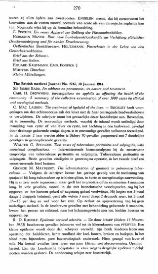 Eerste pagina van het artikel zoals het is gepubliceerd in het tijdschrift