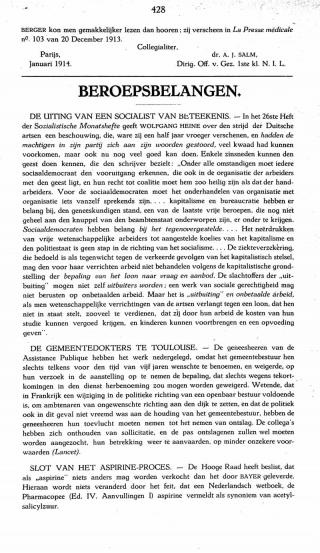 Eerste pagina van het artikel zoals het is gepubliceerd in het tijdschrift