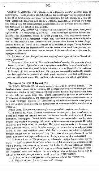 Eerste pagina van het artikel zoals het is gepubliceerd in het tijdschrift