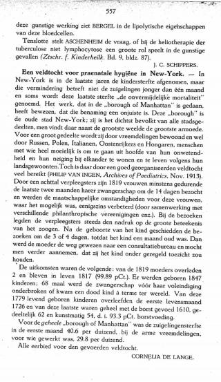 Eerste pagina van het artikel zoals het is gepubliceerd in het tijdschrift