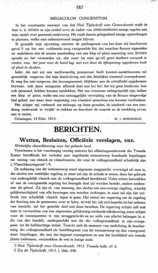 Eerste pagina van het artikel zoals het is gepubliceerd in het tijdschrift