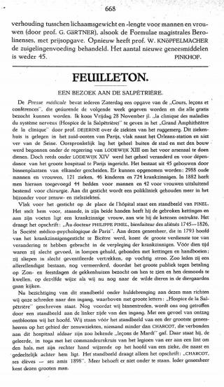 Eerste pagina van het artikel zoals het is gepubliceerd in het tijdschrift