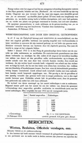 Eerste pagina van het artikel zoals het is gepubliceerd in het tijdschrift