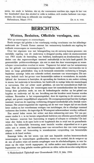 Eerste pagina van het artikel zoals het is gepubliceerd in het tijdschrift