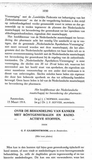 Eerste pagina van het artikel zoals het is gepubliceerd in het tijdschrift