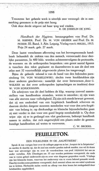 Eerste pagina van het artikel zoals het is gepubliceerd in het tijdschrift