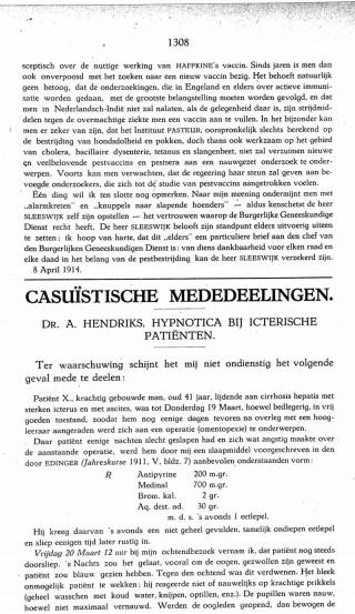 Eerste pagina van het artikel zoals het is gepubliceerd in het tijdschrift