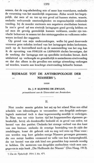 Eerste pagina van het artikel zoals het is gepubliceerd in het tijdschrift