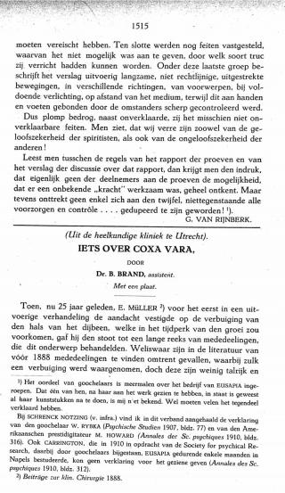 Eerste pagina van het artikel zoals het is gepubliceerd in het tijdschrift