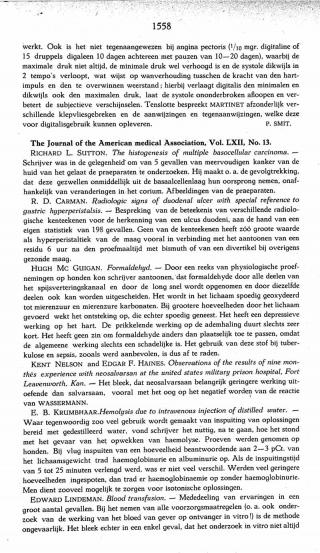 Eerste pagina van het artikel zoals het is gepubliceerd in het tijdschrift