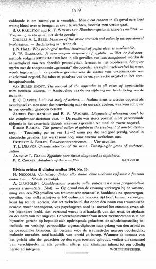 Eerste pagina van het artikel zoals het is gepubliceerd in het tijdschrift