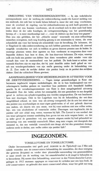 Eerste pagina van het artikel zoals het is gepubliceerd in het tijdschrift