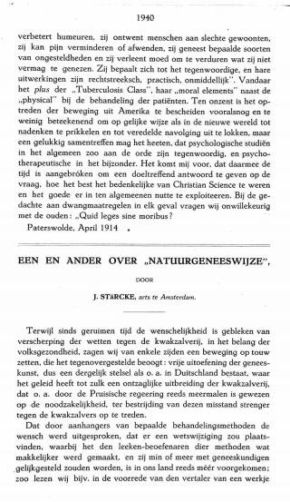 Eerste pagina van het artikel zoals het is gepubliceerd in het tijdschrift