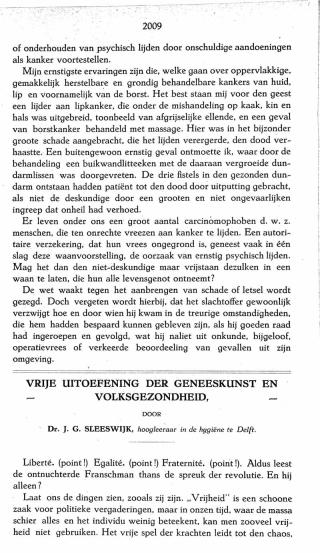 Eerste pagina van het artikel zoals het is gepubliceerd in het tijdschrift