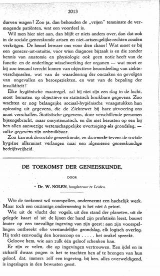 Eerste pagina van het artikel zoals het is gepubliceerd in het tijdschrift