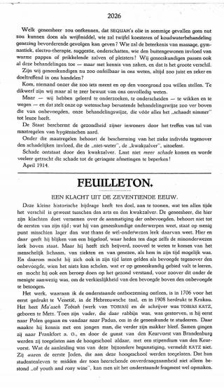 Eerste pagina van het artikel zoals het is gepubliceerd in het tijdschrift