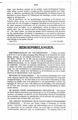 Eerste pagina van het artikel zoals het is gepubliceerd in het tijdschrift