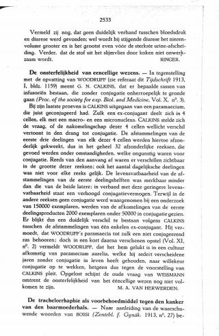 Eerste pagina van het artikel zoals het is gepubliceerd in het tijdschrift