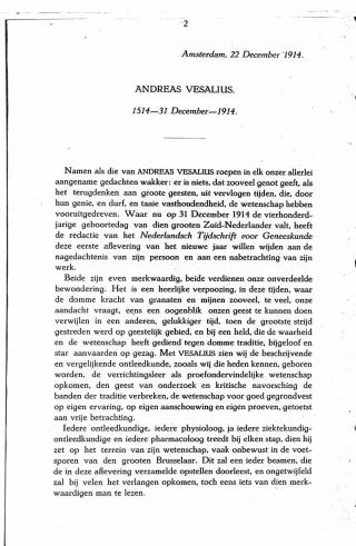 Eerste pagina van het artikel zoals het is gepubliceerd in het tijdschrift