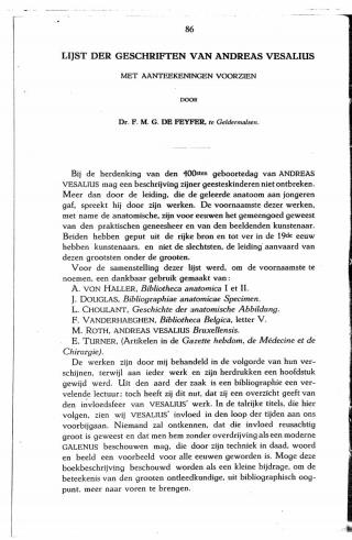 Eerste pagina van het artikel zoals het is gepubliceerd in het tijdschrift