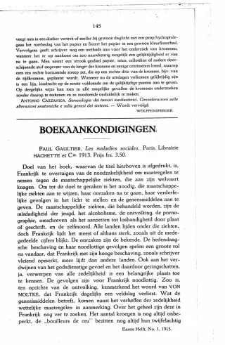 Eerste pagina van het artikel zoals het is gepubliceerd in het tijdschrift