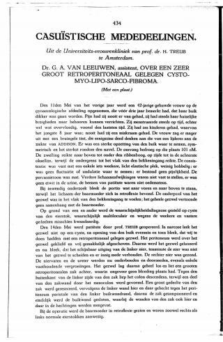 Eerste pagina van het artikel zoals het is gepubliceerd in het tijdschrift