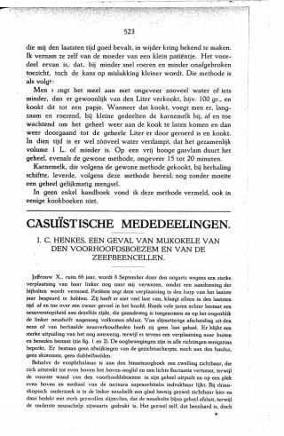 Eerste pagina van het artikel zoals het is gepubliceerd in het tijdschrift