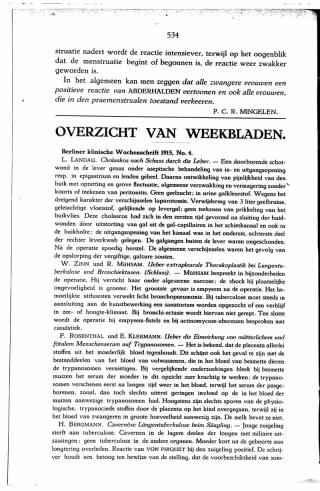 Eerste pagina van het artikel zoals het is gepubliceerd in het tijdschrift