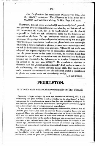 Eerste pagina van het artikel zoals het is gepubliceerd in het tijdschrift