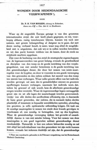 Eerste pagina van het artikel zoals het is gepubliceerd in het tijdschrift