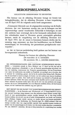 Eerste pagina van het artikel zoals het is gepubliceerd in het tijdschrift