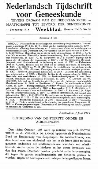 Eerste pagina van het artikel zoals het is gepubliceerd in het tijdschrift