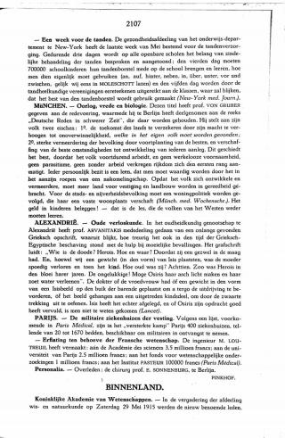 Eerste pagina van het artikel zoals het is gepubliceerd in het tijdschrift