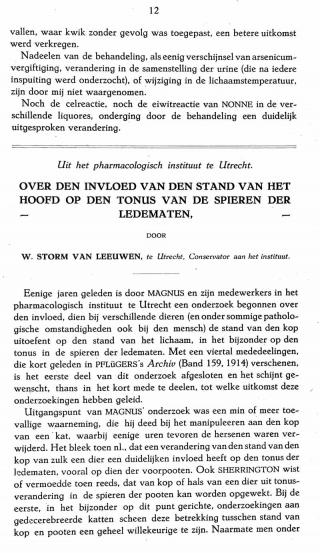 Eerste pagina van het artikel zoals het is gepubliceerd in het tijdschrift