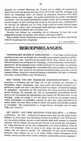 Eerste pagina van het artikel zoals het is gepubliceerd in het tijdschrift