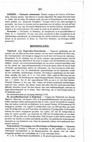 Eerste pagina van het artikel zoals het is gepubliceerd in het tijdschrift